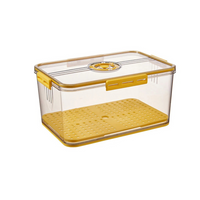 Vasilha de Plástico com Tampa com Controle de Tempo e Drenagem