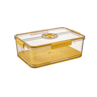 Vasilha de Plástico com Tampa com Controle de Tempo e Drenagem