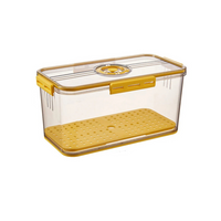 Vasilha de Plástico com Tampa com Controle de Tempo e Drenagem