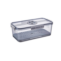 Vasilha de Plástico com Tampa com Controle de Tempo e Drenagem