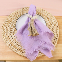 Guardanapo de Tecido de Algodão - Kit 24 unidades