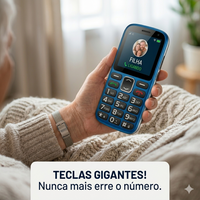 Celular para Idosos com Botões Grandes e Botão SOS