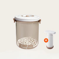 Vasilha de Plástico a Vácuo com Tampa Hermética e Bomba Manual