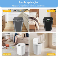 Omni 16L - Lixeira Inteligente com Sensor de Indução