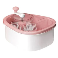 Lavadora de Frutas e Legumes com Escova Giratória e Escorredor