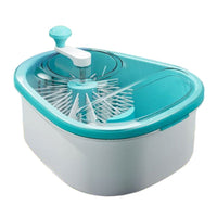 Lavadora de Frutas e Legumes com Escova Giratória e Escorredor