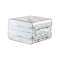 Organizador de Ovos para Geladeira com Dupla Camada