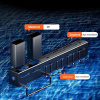 Suporte de Parede para Utensílios de Cozinha em Aço Inox sem Furo