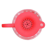 Pipoqueira de Vidro para Micro-ondas com Tampa de Silicone