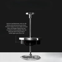 Prensa Francesa em Vidro e Filtro Inox