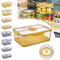 Vasilha de Plástico com Tampa com Controle de Tempo e Drenagem