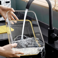 Vasilha de Plástico com Tampa com Controle de Tempo e Drenagem