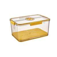 Vasilha de Plástico com Tampa com Controle de Tempo e Drenagem