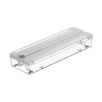 Organizador de Rolos Duplo com Cortador – Linha Clear