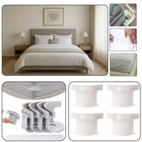 Kit 4 Fixadores de Lençol Invisíveis – Linha Sleep Perfect